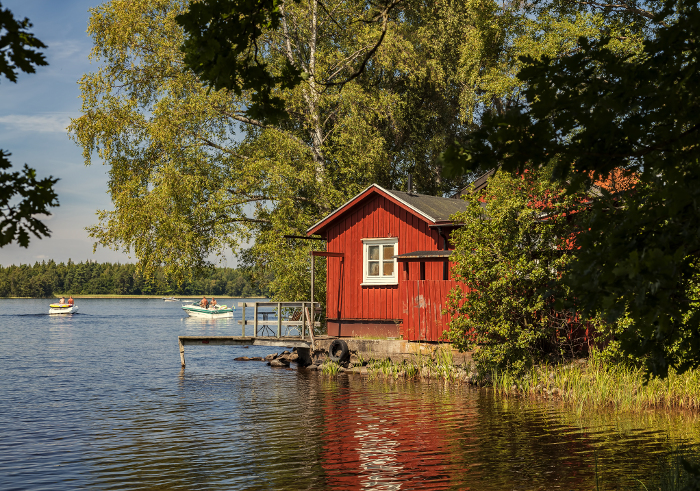 Ferienhaus Mit Eigener Insel Und Boot Fur 541 Euro Schwedenportal De